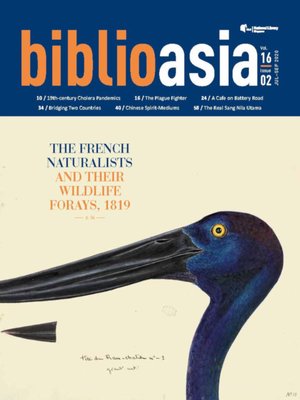 cover image of BiblioAsia, Vol 16 issue 2, Jul-Sep 2020